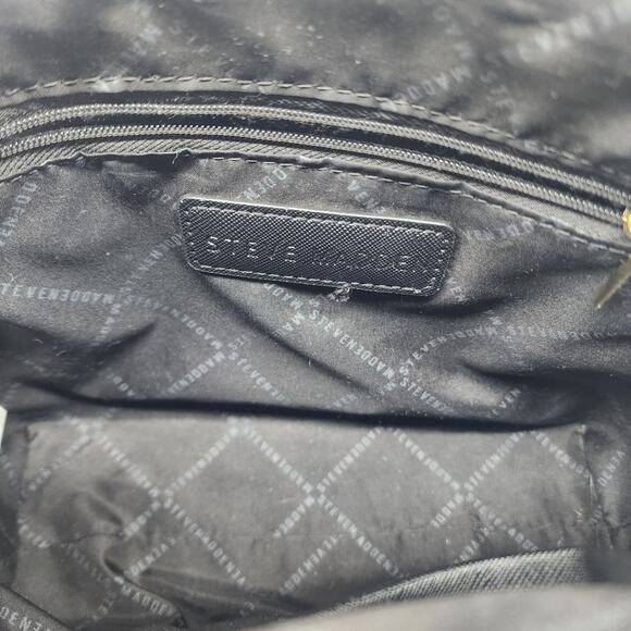 Steve Madden Floral Crossbody Purse BMAGGIE Bag Pink Gold Hardware - Picture 6 of 9